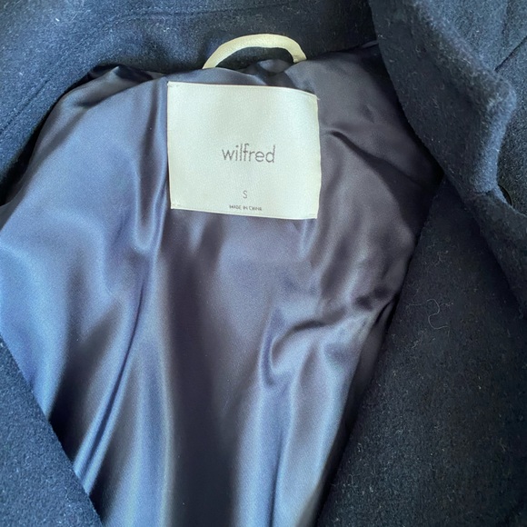 Wilfred Navy Coat size S - Picture 2 of 7